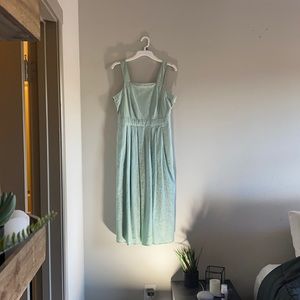 Light Blue Universal Thread Swing Midi Dress